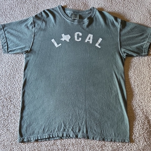 Comfort Colors Tops - Texas Local Short Sleeve Garmet Dyed Comfort Colors T-shirt